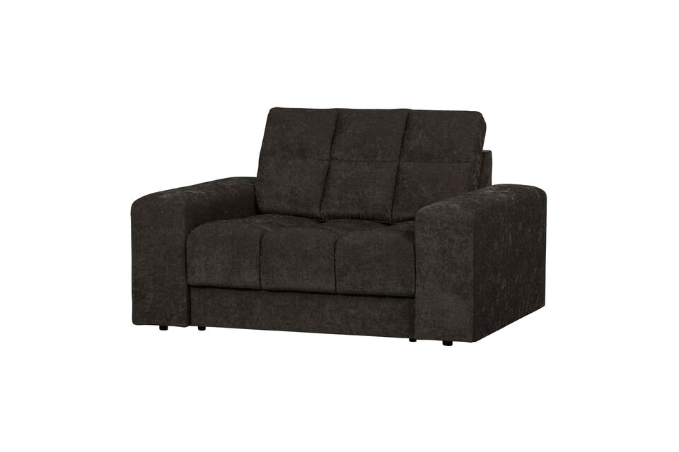 Loveseat Vintage Anthrazit SECOND DATE Woood