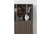 Miniature Low display cabinet pine Truffle Brown NOVA 3
