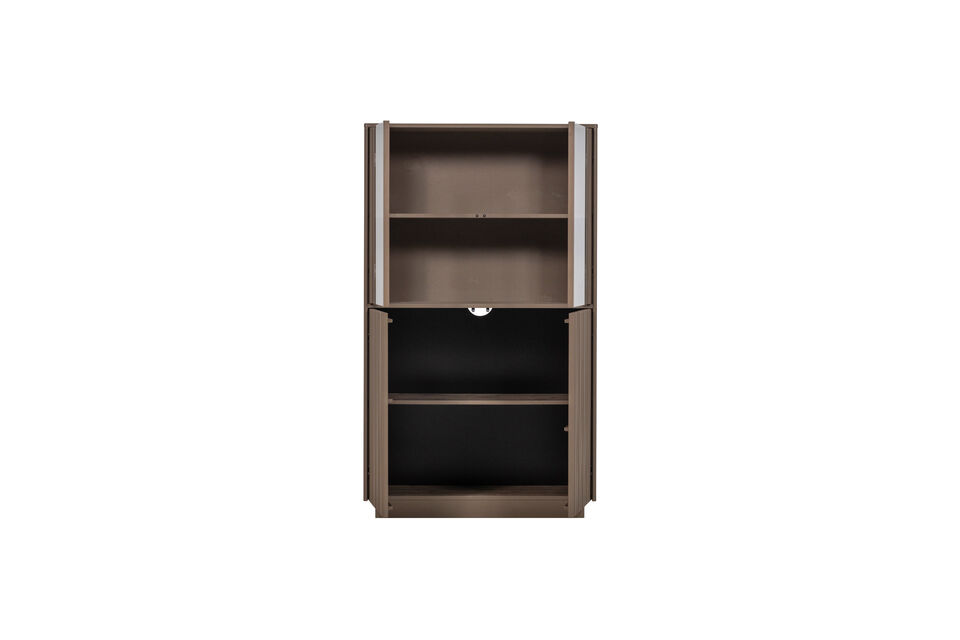 The cabinet is made entirely from FSC Mix-certified pine wood and is guaranteed to be an elegant