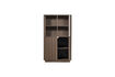 Miniature Low display cabinet pine Truffle Brown NOVA 7
