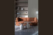 Miniature Low side table in beige iron Karula 3