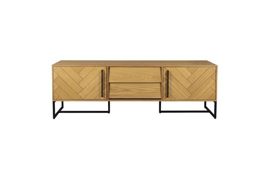 Low sideboard in oak wood Class Clipped