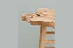 Miniatuur Luar beige teak eettafel 8