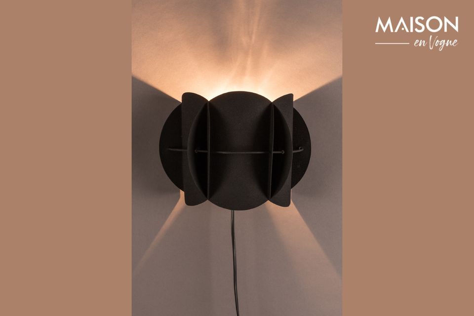 Luz de pared negra Corridor DutchBone