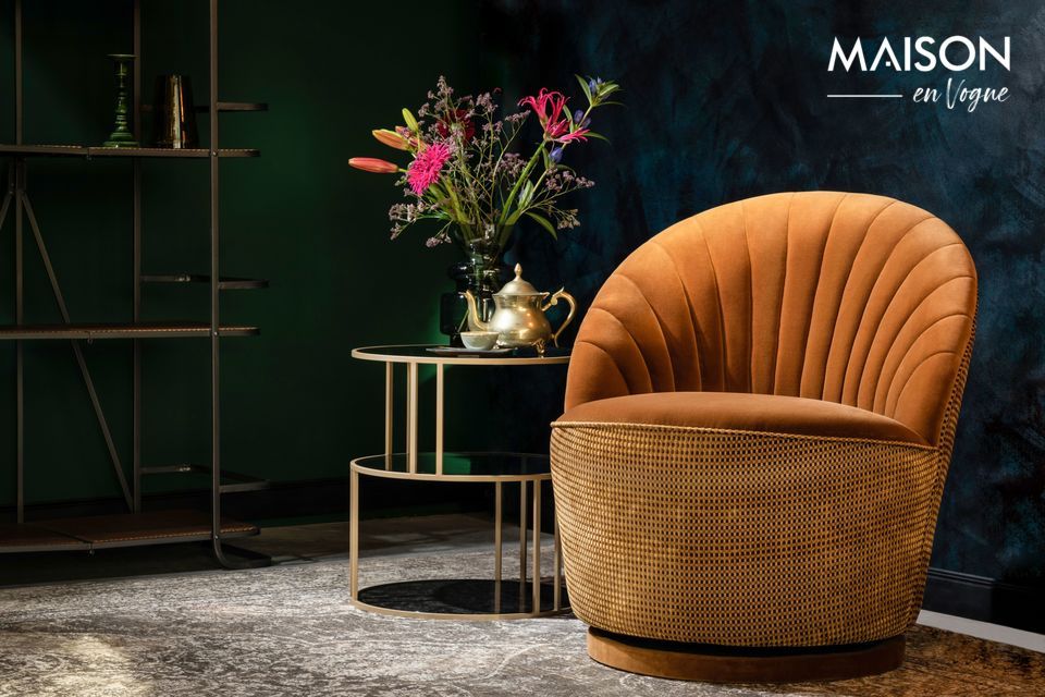 Madisson Poltrona lounge whisky DutchBone