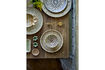 Miniature Maple Plate, Green, Stoneware 2