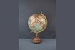 Miniature Mappemonde Riverie vintage base en bois 1