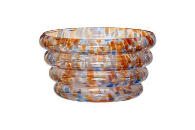 Mehrfarbige Glasschale Blaze