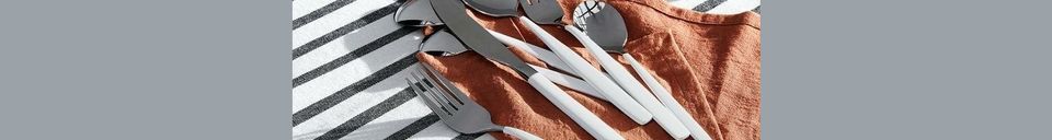 Mise en avant matière Ménagère Verneuil en inox