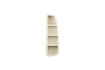 Miniatura Mensola a muro a 3 ripiani in marmo beige Veda 1