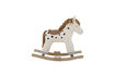 Miniature Merlen Rocking Toy, Horse, White, Polyester 6