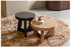 Miniatura Mesa Auxiliar 35xØ55 cm MDF Chapa Natural Tala 2