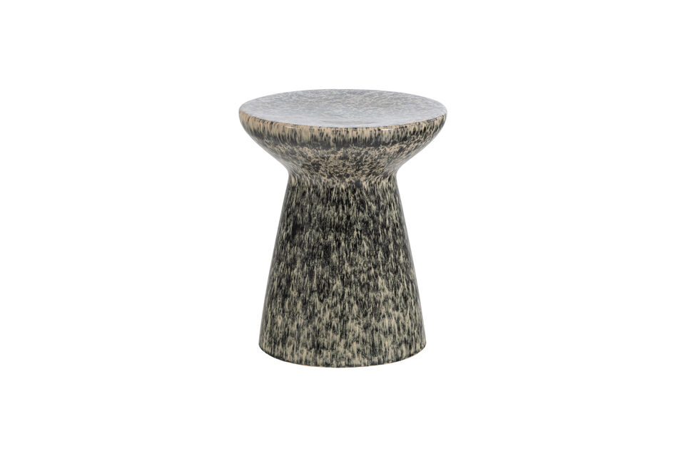 Mesa auxiliar 43x35 cm Cerámica Gris oscuro Fleck Vtwonen