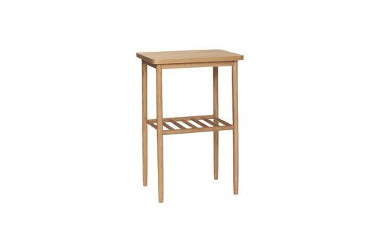 Mesa auxiliar de chapa de roble claro Acorn Clipped