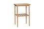 Miniatura Mesa auxiliar de chapa de roble claro Acorn Clipped