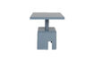 Miniatura Mesa auxiliar de hierro azul Chubby 4