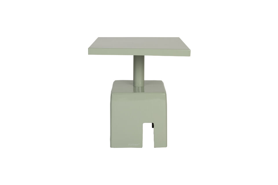 Mesa auxiliar de hierro verde Chubby Zuiver