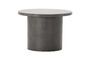Miniatura Mesa auxiliar de hormigón gris piedra Clipped