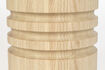 Miniatura Mesa auxiliar de madera beige Chunk 7