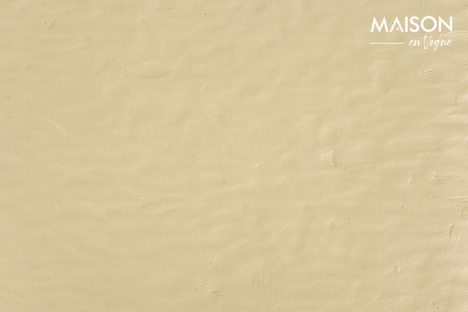 Mesa auxiliar de resina beige Eddy - 11