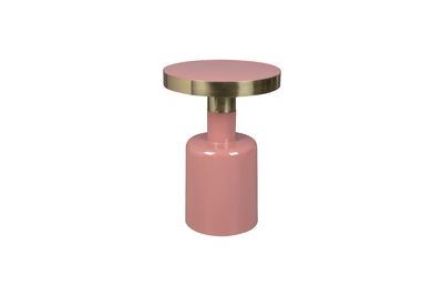Mesa auxiliar Glam rosa