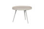 Miniatura Mesa auxiliar L Madera y Metal Natural BOUNDS Clipped