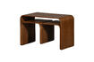 Miniatura Mesa auxiliar multifuncional madera marrón Frey 1