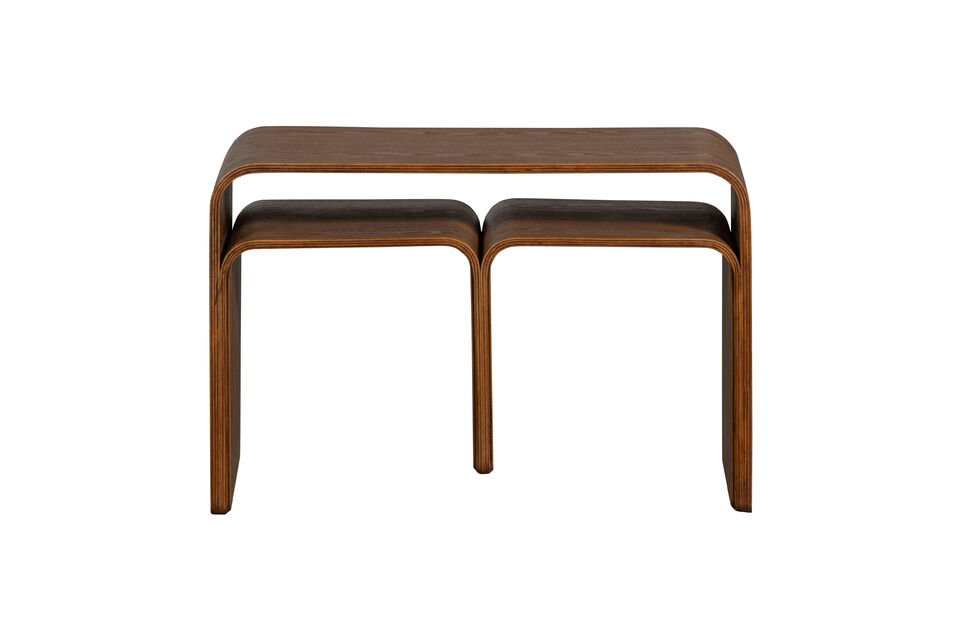 Mesa auxiliar multifuncional/mesa de centro Fabricada en madera contrachapada Diseño moderno con