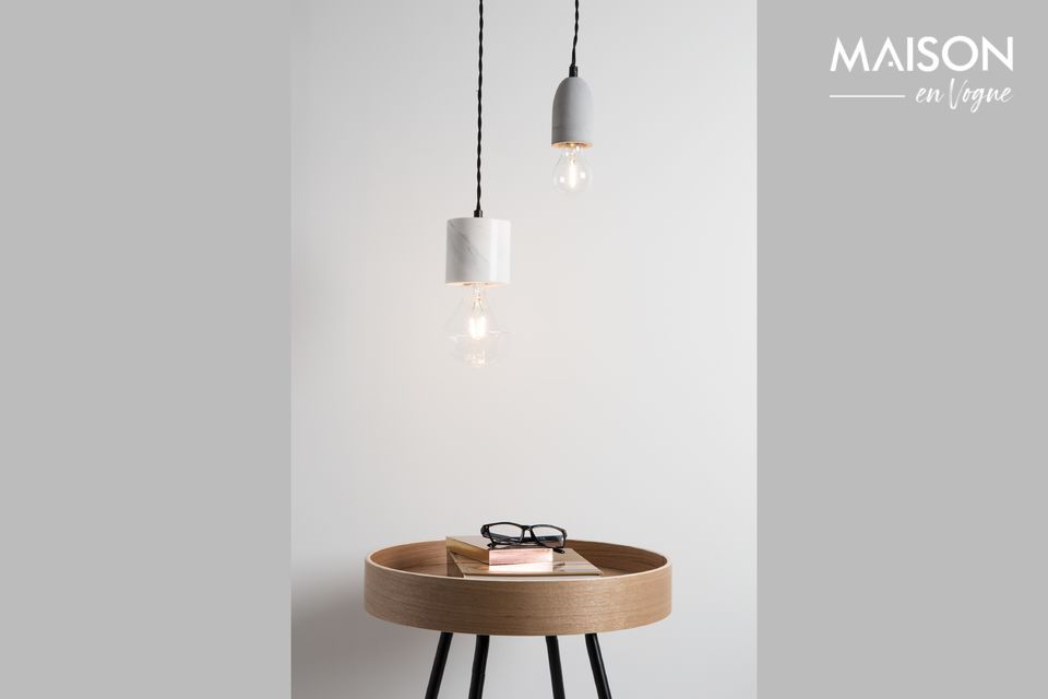 Mesa auxiliar redonda de madera de roble Oak Tray - 3