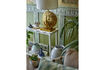 Miniatura Mesa consola 60x60x30 cm de MDF blanco Bia 2