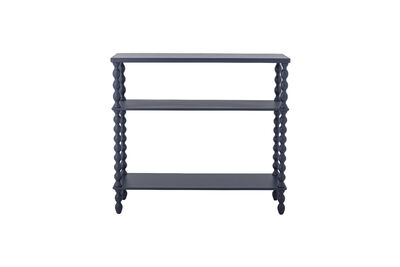 Mesa consola 90x81 cm de MDF azul Salino