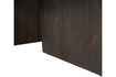 Miniatura Mesa de centro 110x60 cm madera de mango nogal Seam 8