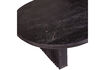 Miniatura Mesa de centro 110x72 cm madera de mango negro Steppe 7