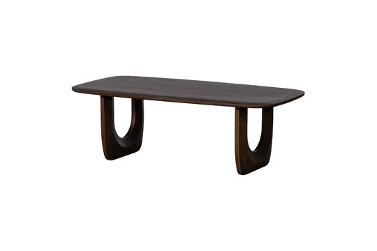 Mesa de centro 120x60 cm madera de mango nogal Frequent