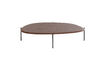 Miniatura Mesa de centro 26x121x97 cm MDF chapa marrón Kota 4