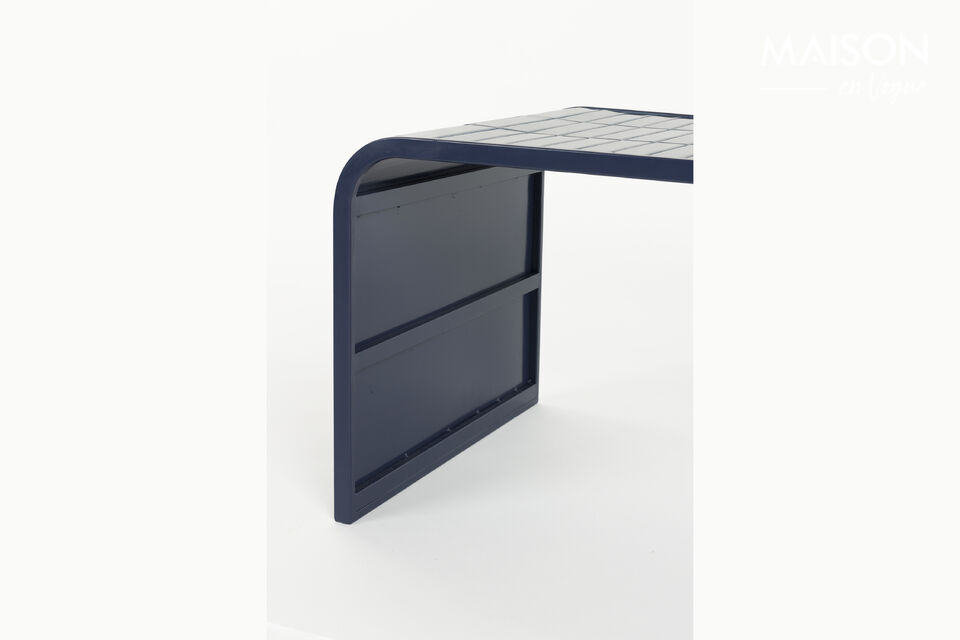 Mesa de centro azul Tiles - 8