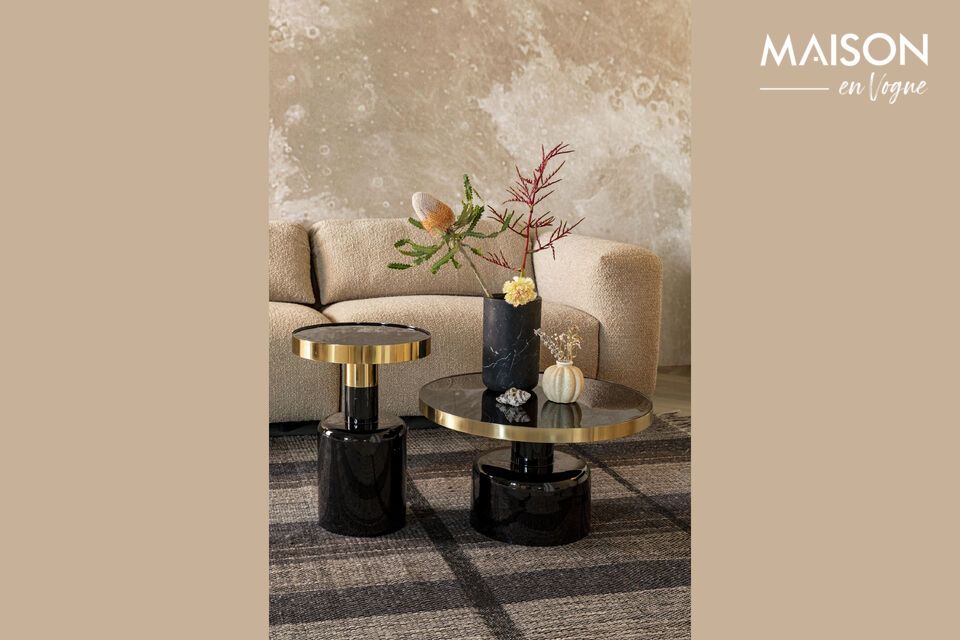 ¡Añada esta mesa de centro Glam a su hogar y deje que su encanto actúe!