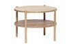Miniatura Mesa de centro de madera de color beige Acorn 1