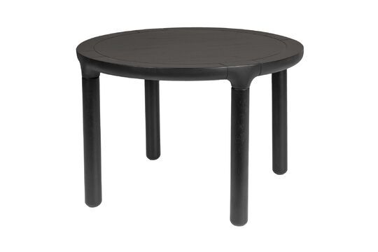 Mesa de centro de madera negra Storm