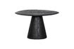Miniatura Mesa de centro Ø70 cm madera de mango negro Posture 1
