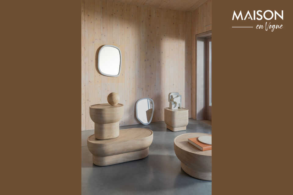 &nbsp;

Mesa de centro ovalada de Zuiver, con un diseño atemporal y elegante