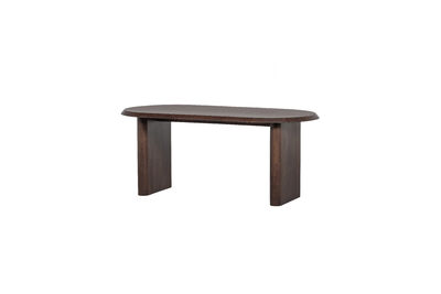 Mesa de comedor 180x90 cm madera de mango nogal Ellips