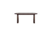 Miniatura Mesa de comedor 180x90 cm madera de mango nogal Ellips 3