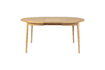 Miniatura Mesa de comedor de madera beige Twist 11