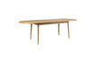 Miniatura Mesa de comedor de madera beige Twist 15
