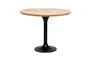 Miniatura Mesa de comedor de madera clara Roubo Clipped