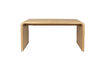 Miniatura Mesa de comedor de madera marrón Brave 8