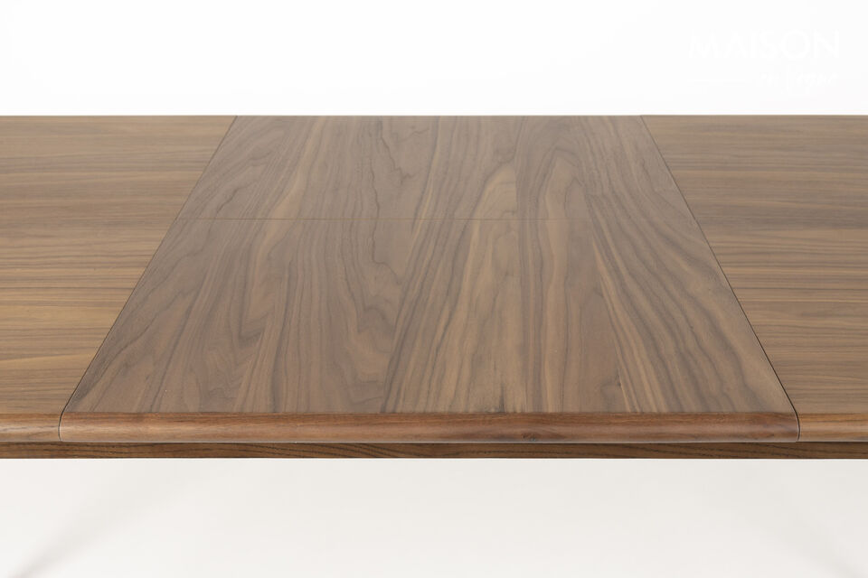 Mesa de comedor de madera marrón Twist - 20