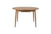 Miniatura Mesa de comedor de madera marrón Twist 8