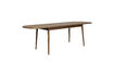 Miniatura Mesa de comedor de madera marrón Twist 9